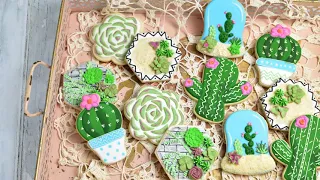 How to Make Royal Icing Succulents