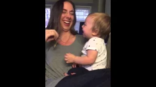 baby contagious laugh!