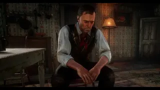 RDR2 Mr. Wróbel in the Epilogue