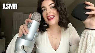 ASMR | aggressive mic scratching & mic sounds | ASMRbyJ