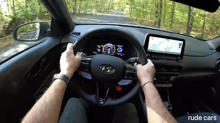 2022 Hyundai Kona N Performance [2.0 T-GDI 280HP] |0-100| POV Test Drive