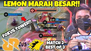 Lemon Marah besar!!  Meta 2 Hyper Keluar di Match Ini asli ga ngerti lg gw!! Match 2 ONIC VS RRQ