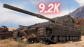 FV215b (183)  9.2K Damage 7 Kills   World of Tanks Replays 4K The best tank game