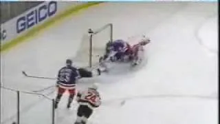 Erik Rasmussen Amazing Goal vs Rangers Jan. 15, 2004