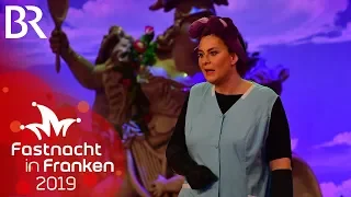 Ines Procter als Putzfrau | Fastnacht in Franken 2019 | Veitshöchheim | Kabarett & Comedy