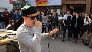 My throat singing performance in Seoul (South Korea)