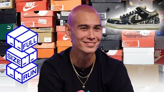 Evan Mock Dishes Travis Scott and Virgil Abloh Sneaker Gossip | Full Size Run