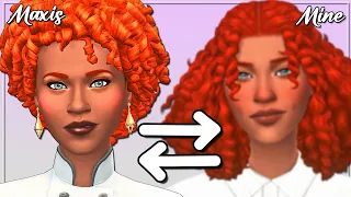 Attempting to Turn The EA STARTER SIMS into MY SIMS 💜 | Create-A-Sim Makeover | THE SIMS 4 CAS