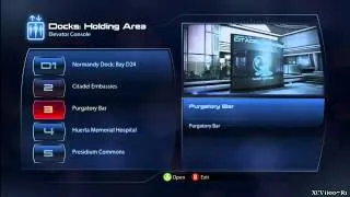Mass Effect 3   Walkthrough Part 32   Citadel  Hospital   Commons   Purgatory Bar