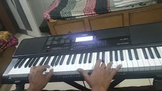 Gulabi Sadi Trending song piano with music ki duniya #viral #trending #youtube