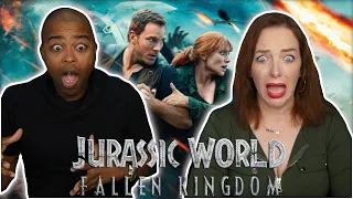 first time watching - Jurassic World Fallen Kingdom - and it's non-stop action!!