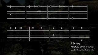 Skyrim Music - Dovahkiin (Dragonborn) [Full Acoustic Guitar Tab by Ebunny] Fingerstyle How to Play