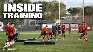 EXCLUSIVE: Inside All Blacks Training (Rome)