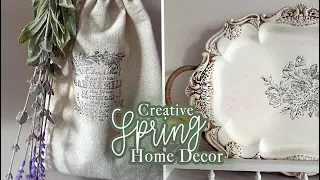 Creative Decor Makeovers with Antique French Country Designs: IOD Spring Release 2023 (Stamps DIY)