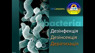 VetLessons  ДЕЗІНФЕКЦІЯ, ДЕЗІНСЕКЦІЯ, ДЕРАТИЗАЦІЯ