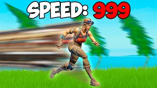 Fortnite, But Your Speed Increases