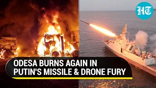 Putin's Cruise Missiles, Iranian Shahed Drones Ravage Odesa; Russia Fights Ukraine For Andriivka