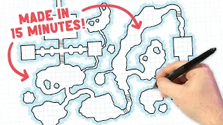 Easiest Way to Make Dungeon Maps?! Dungeon Scrawl!