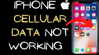 how to fix cellular data not working on iphone | fix mobile data not working on iphone| iphone 11