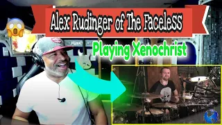 Alex Rudinger of The Faceless playing Xenochrist - Producer Reaction