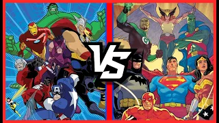 Justice League vs Earth’s Mightiest Heroes