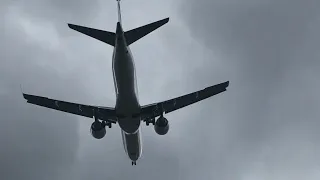 Finnair E190 landing at Helsinki