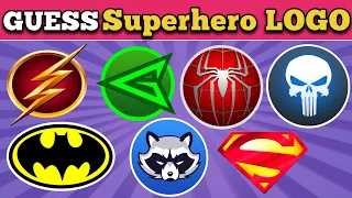 Guess ALL Superheroes by Their LOGO I Marvel & DC Superhero Quiz