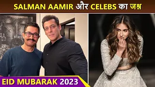 Eid Mubarak! Salman Celebrates With Aamir, Sara, Madhuri, Malaika | Bollywood celebs wish fans