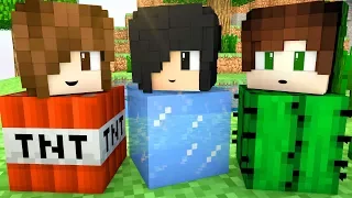 Minecraft - ATRAPALHADOS SE ESCONDENDO!