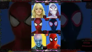 The Amazing Spider-Man 2 Vs Equipo Miles Morales/TikTok Bad Romance Challenge Marvel #shorts YouTube