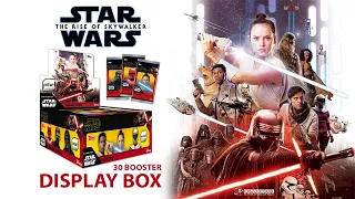 TOPPS Star Wars - The Rise of Skywalker - FULL DISPLAY BOX with 30 Boosters (German Audio)