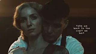 Thomas and Grace Shelby | take me back to the night we met