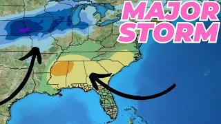 How Much Snow Will Fall With The Major Storm This Week? (Severe Weather In The South)