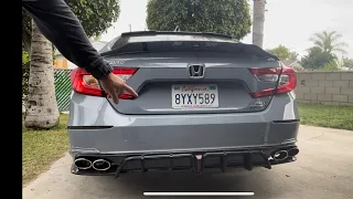 Eliminating parking light function from yofer v2 diffuser 2021 Honda Accord #diffuser #accord