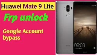 Huawei mate 9 Frp bypass/google account bypass huawei mate 9 new method 2020