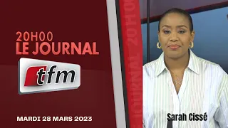 JT Français 20h du 28 Mars 2023 présenté par Sarah Cissé