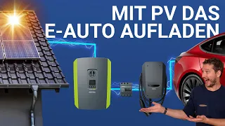 Wie man mit Solar das Elektroauto auflädt