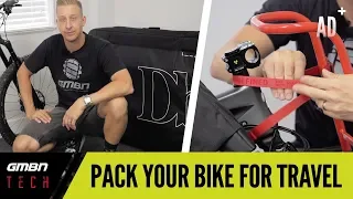 How To Pack A Mountain Bike For Travel | GMBN Packs The Douchebags Savage