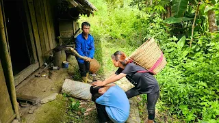 Save the girl who was kicked out of the house by her stepfather, Harvest and sell bamboo shoots