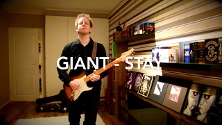 Giant - Stay - guitar solo WITH TABS - Juha Aitakanags