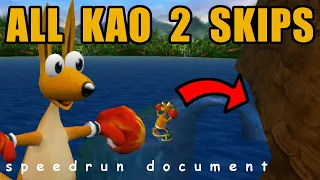 Rating All Speedrun Skips in Kao 2 Any%