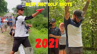 The Best Disc Golf Shots of 2021