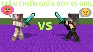 minecraft battle tập 1: trận chiến giữa boy vs girl
