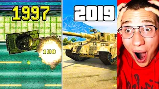 🔴 אתם לא תאמינו לאיך ש GTA נראה לפני 20 שנה! (חוזרים בזמן ב GTA!)