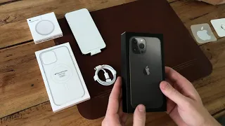 iPhone 13 Pro MAX 256 graphite unboxing