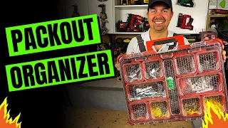 Stuff stays in its compartment! Review: Milwaukee Packout Organizer