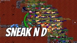 Tibia War - Nexa - Edron Fight - WE SNEAK AND THEY TAKE THE D