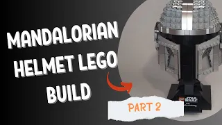 Mandalorian Helmet Lego Build | Part Two