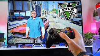 GTA V XBOX 360 POV GAMEPLAY [ XBOX 360 FAT EDITION]