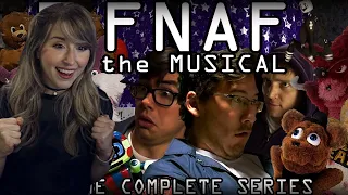 NEW FNAF FAN REACTS TO FNAF THE MUSICAL - THE COMPLETE SERIES